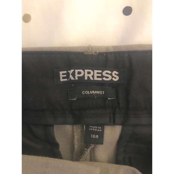 EXPRESS. Columnist Dress Pants. Size 10R - Picture 2 of 6